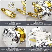 Load image into Gallery viewer, saltwater trolling reels