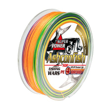 Load image into Gallery viewer, braided fishing line multicolor multicolour multi-color