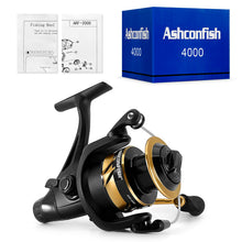 Load image into Gallery viewer, Double Brake Design Fishing Reel 8KG Max Drag 8BB 4000-5000H CNC Aluminum Left/Right Interchangeable Fishing Wheel 5.0:1