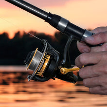 Load image into Gallery viewer, Double Brake Design Fishing Reel 8KG Max Drag 8BB 4000-5000H CNC Aluminum Left/Right Interchangeable Fishing Wheel 5.0:1