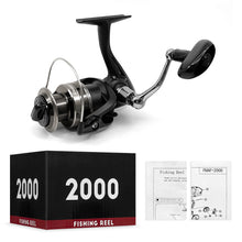 Load image into Gallery viewer, Spinning Fishing Reels Shallow Spool 5.0:1 Reel Max Drag 8kg Pre-Loading Wheel Saltwater Freshwater For Carp Fishing 4BB Frwanf