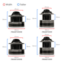 Load image into Gallery viewer, Double Brake Design Fishing Reel 8KG Max Drag 4BB 4000-5000H CNC Aluminum Left/Right Interchangeable Spinning Reel