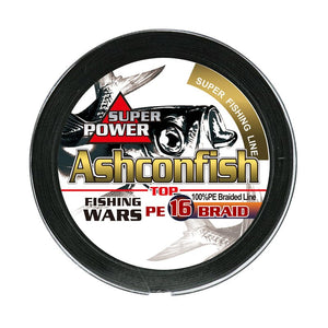 Hollow Core - 16 Strands Braided Fishing Line for Saltwater