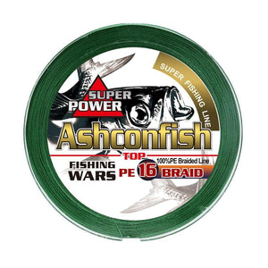 Ashconfish 16 Strands Braided Fishing Line Hollow Core
