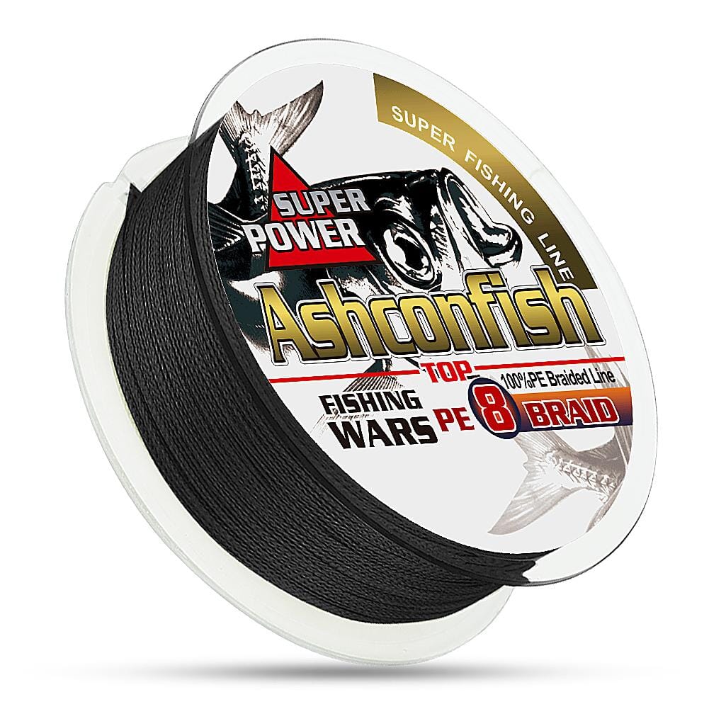 Ashconfish Braided Fishing Line-8 Strands Super Strong PE Fishing Wire  500M/546Yards Multifilament Fishing String Ultra Power Heavy Tensile for  Saltwater & Freshwater 80LB Army Green : : Sports, Fitness &  Outdoors
