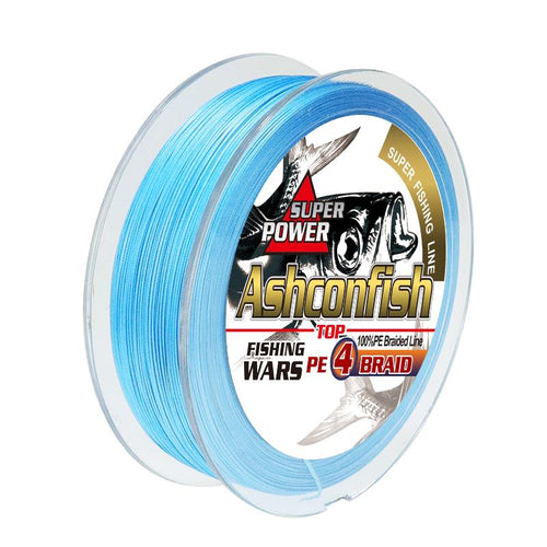 Ashconfish Super Strong Braided Fishing Line-4 Strands PE Fishing Wire  300M/328Yards Fishing String 60LB-Abrasion Resistant Zero Stretch Small  Diameter Fishing Thread-White : : Sports & Outdoors