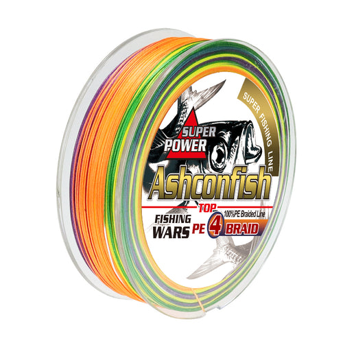 Ashconfish Braided Fishing Line-4 Strands Super Strong PE Fishing Wire  Multifilament Fishing String Ultra Power 6LB-100LB Heavy Tensile for  Saltwater & Freshwater Fishing : : Sports & Outdoors