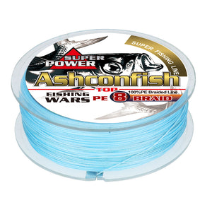 250 lb braided fishing line Braided Fishing Line - 8 Strands 6-300LB PE Braid