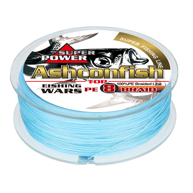 Braided Fishing Line Strong Power 100% PE 8 Strands Braided Sensitive  Fishing Line with Good Performance of Abrasion Resistance