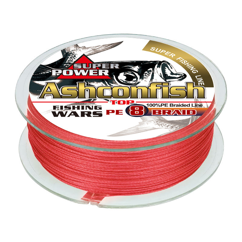 Braided Fishing Line - 8 Strands 6-300LB PE Braid - Red Red / 35LB 0.30mm (8 Strands)-328 Yds Braided Fishing Line - 8 Strands 6-300LB PE Braid - Red Red / 35LB 0.30mm (8 Strands)-328 Yds
