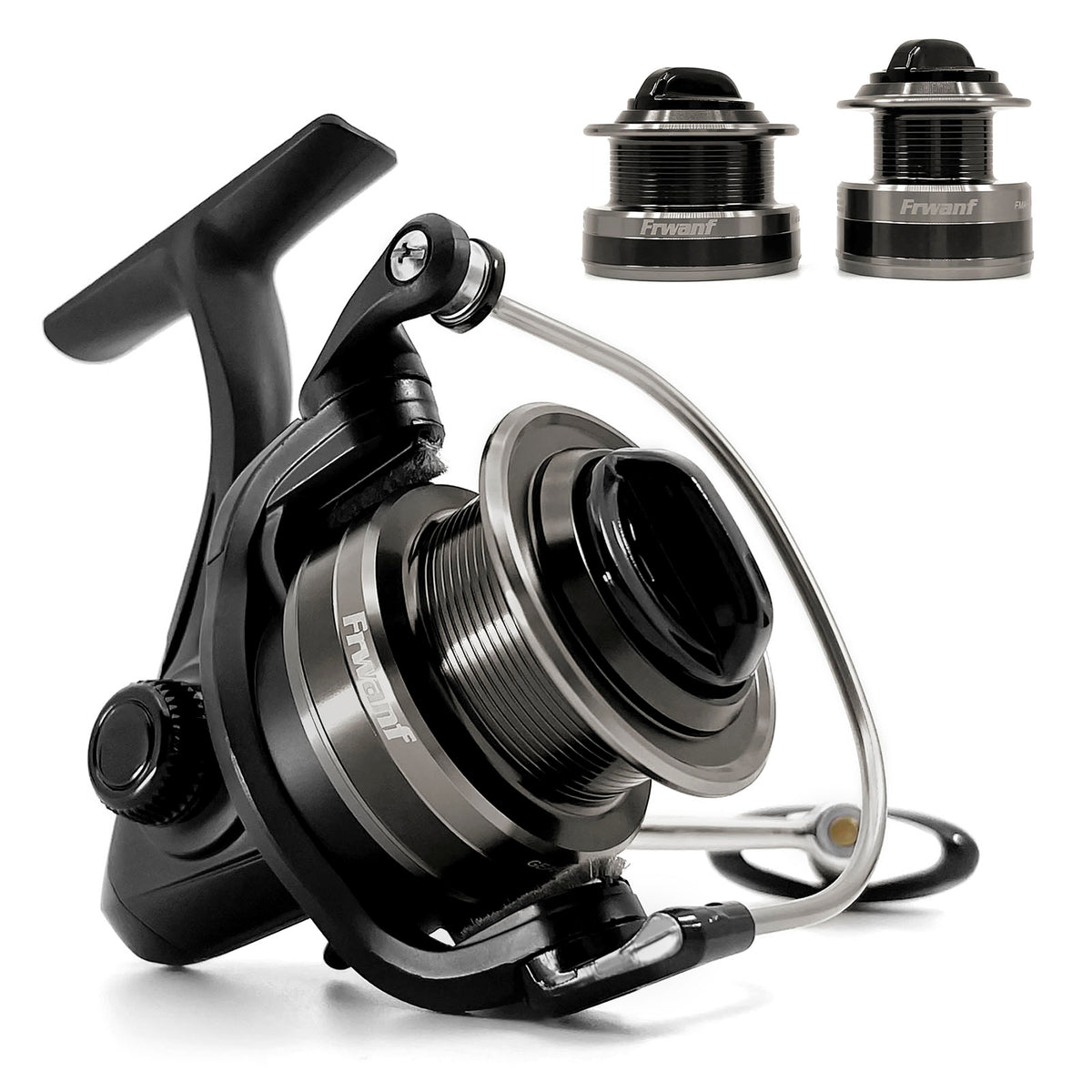 Normal Reel Spinning Fishing Reels Shallow Spool 5.0:1 Reel Max Drag 8kg Pre-Loadi ...